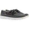 Chaussures de ville homme sur Grenoble : Chaussures bateau Rieker Mocassin &agrave; Lacets Lindos Noir