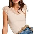 Tee-shirts sur Grenoble : T-shirt Morgan Dentelle