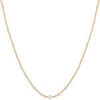 Collier Orusbijoux Collier Argent Dor&eacute; Cascade De Perle Naturelle Blanche Dor&eacute;