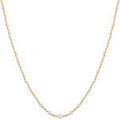 Colliers sur Grenoble : Collier Orusbijoux Collier Argent Dor&eacute; Cascade De Perle Naturelle Blanche Dor&eacute;