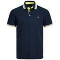 Polo Jack & Jones 12136668 PAULOS-NAVY BLAZER NEON