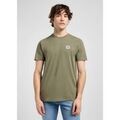 T-shirt Lee 112370444 TREGULAR TEE-MERCANTILE GREEN Grenoble