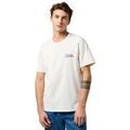 T-shirt Wrangler 112371409 SMALL AMERICANA-WORN WHITE