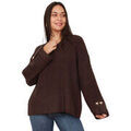 Pull La Modeuse Pulls pour femme - Marron -