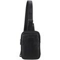 Pochette Arthur & Aston Sacoche asymetrique Arthur et Aston Ref 67280 Noir Grenoble