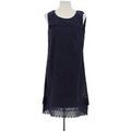Robe courte Gerard Darel Robe en coton marine Grenoble