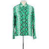 Chemise Sandro Chemise en soie verte