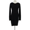 Robe courte Versace Robe en coton noire