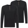 T-shirt Mustang Homme Longsleeve Paquet de 2 Style Arminto 2P