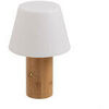 Lampes &agrave; poser Unimasa Lampe LED en bambou naturel - 3 tons de lumi&egrave;re Blanc Unique. . Maison & D&eacute;co > Lampes &agrave; poser.
