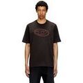 T-shirt Diesel A17402 0NJBM-9XXA BLACK Grenoble