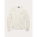Pull Ralph Lauren Pull torsad&eacute; beige en coton Beige