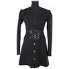 Robe courte Giambattista Valli Robe en laine noire