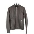 Vestes sur Grenoble : Blouson Theory Blouson en cuir marron