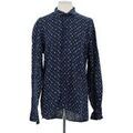 Chemises sur Grenoble : Chemise The Kooples Chemise en lin marine