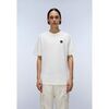 T-shirt Napapijri S-BADGE - NP0A8949-2061 WHITE HERON