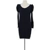 Robe courte Sandro Robe en coton noire