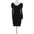 Robe courte Sandro Robe en coton noire