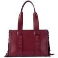 Sacs &agrave; mains sur Grenoble : Sac &agrave; main Mac Alyster Sac cabas Ref 67242 Burgundy 37*26*10 cm Rouge