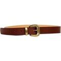 Ceintures sur Grenoble : Ceinture Emilie Karston Ceinture Cuir Rochelle avec Pochette Cadeaux