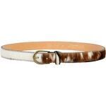 Ceinture Emilie Karston Ceinture Cuir Alberta avec Pochette Cadeaux