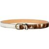 Ceinture Emilie Karston Ceinture Cuir Alberta avec Pochette Cadeaux