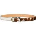 Ceinture Emilie Karston Ceinture Cuir Alberta avec Pochette Cadeaux