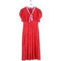 Robe Lk Bennett Robe en soie rouge