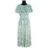 Robe Lk Bennett Robe en soie verte
