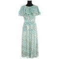 Robe Lk Bennett Robe en soie verte