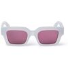 Lunettes de soleil Off-White OERI008 Virgile Lunettes de soleil, Gris/Bordeaux, 53 mm