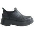 Bottes femme sur Grenoble : Bottines The Row Mocassins en cuir noirs