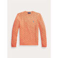 Pull Ralph Lauren Pull torsad&eacute; orange en coton Orange