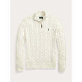 Pull Ralph Lauren Pull camionneur torsad&eacute; beige en coton Beige