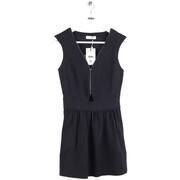Robe courte Bash Robe en coton noire