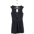 Robe courte Bash Robe en coton noire