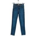 Jeans sur Grenoble : Jeans skinny S&eacute;zane Jean slim en coton bleu Bleu