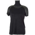Tee-shirts sur Grenoble : T-shirt Maje T-shirt en lin noir