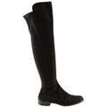 Bottes femme sur Grenoble : Cuissardes Stuart Weitzman Bottes en daim noires