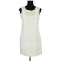 Robes sur Grenoble : Robe courte Sandro Robe &eacute;crue Beige