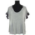 T-shirt Maje Top gris
