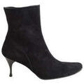 Bottines Carel Paris Boots en daim noir Grenoble