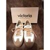Baskets basses Victoria Baskets VICTORIA - Blanches et Marron clair - Berlin Ciclista Ef