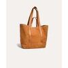Sac &agrave; main Pieces pcjasmin shopper Marron