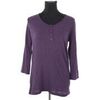 T-shirt Pablo Top en coton violet