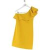 Robe courte Tara Jarmon Robe en coton jaune