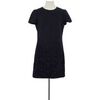 Robe courte Paule Ka Robe en laine noire