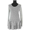 Robes sur Grenoble : Robe courte Manoush Robe en laine grise