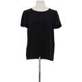 Tee-shirts sur Grenoble : T-shirt S&eacute;zane T-shirt en soie noir Noir