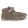 Bottines enfant Pisamonas Bottes Barefoot Su&egrave;de Bride Cuir Et Lacets Beige